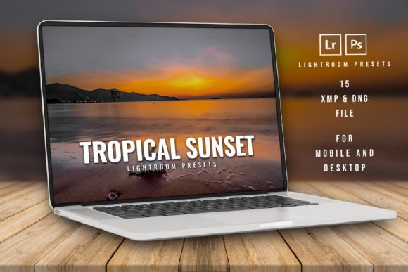 Download 15 Tropical Sunset Lightroom Presets - Premium Bundle